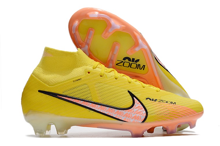 Nike Air Zoom Mercurial Superfly IX Elite FG - jaune